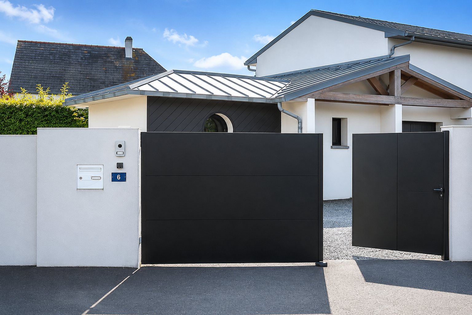 Instalation d'un portail électrique vidauban